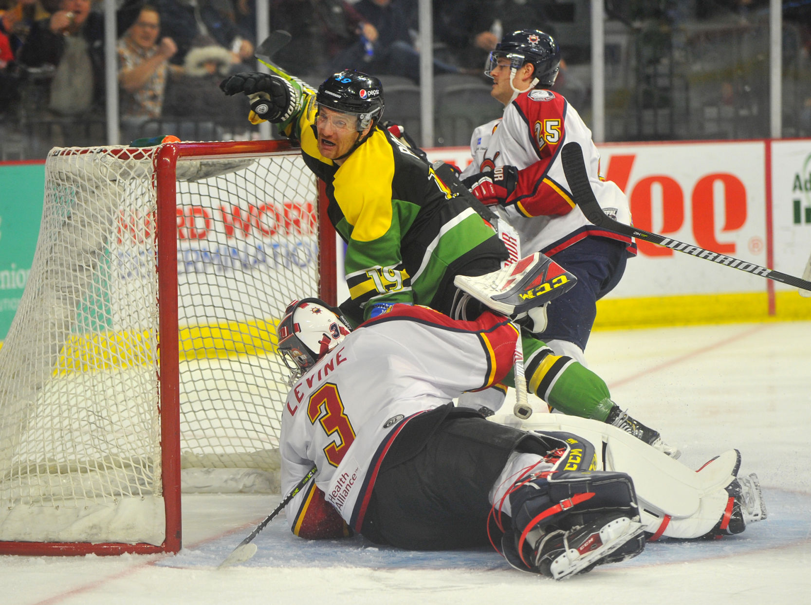 Quad City Storm vs Peoria Rivermen hockey